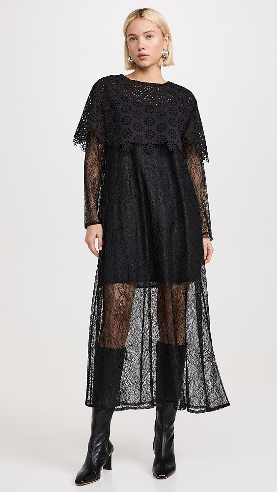 Sea Vale Lace Capelet Dress | Shopbop | Shopbop