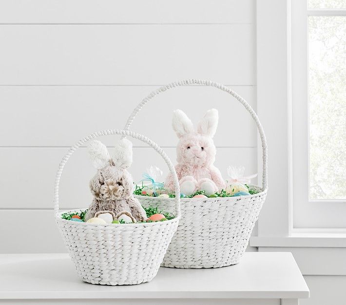 Painted Woven Easter Basket | Pottery Barn Kids