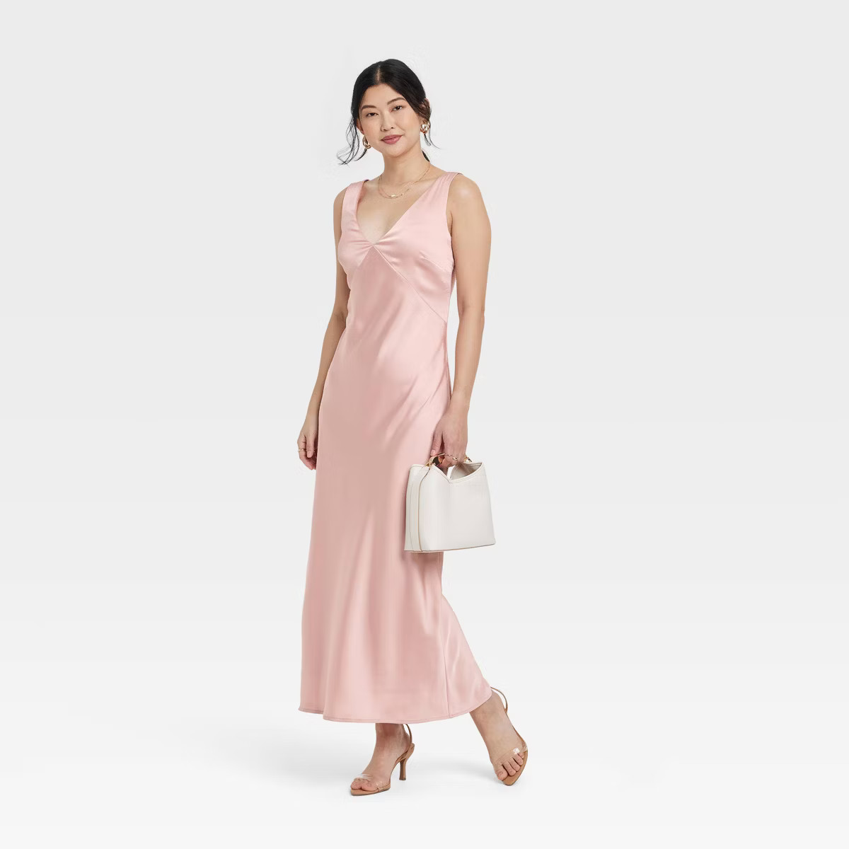 Women's Satin Slip Maxi Dress - A New Day™ | Target