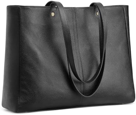 Kattee Women’s Soft Leather Work Tote Shoulder Bag,Large Capacity Designer Satchel Handbags wit... | Amazon (US)
