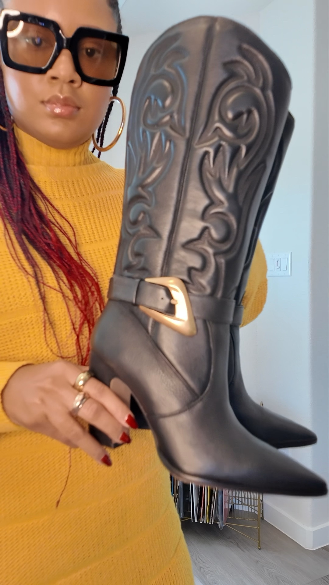 Sweater dress season 🍂 

Wearing thrifted coat. 

#LTKgrwm #LTKootd