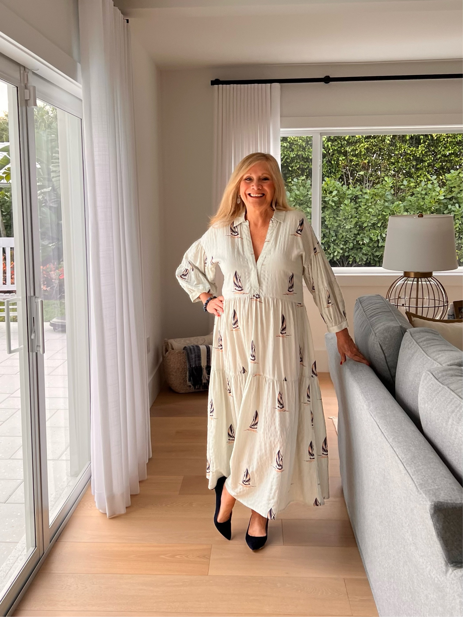 The Carolita Printed Tiered Shirt Dress
By @Anthropologie
Pretty and Comfortable

This is one of my favorite dresses because of its versatility. It can easily be dressed up or kept casual, making it perfect for cruising. It’s comfortable and effortless to wear. I can’t wait to wear it in South Florida and at the beach! 

It’s a beautiful lounge dress that pairs well with sandals or trainers and a tote bag—making it ideal for brunch on the go, visiting a farmer’s market, or exploring a local art show. The low-cut Henley neck is a great option over swimwear. 

⭐️ Just be sure to size down!

#LTKTravel #LTKSeasonal