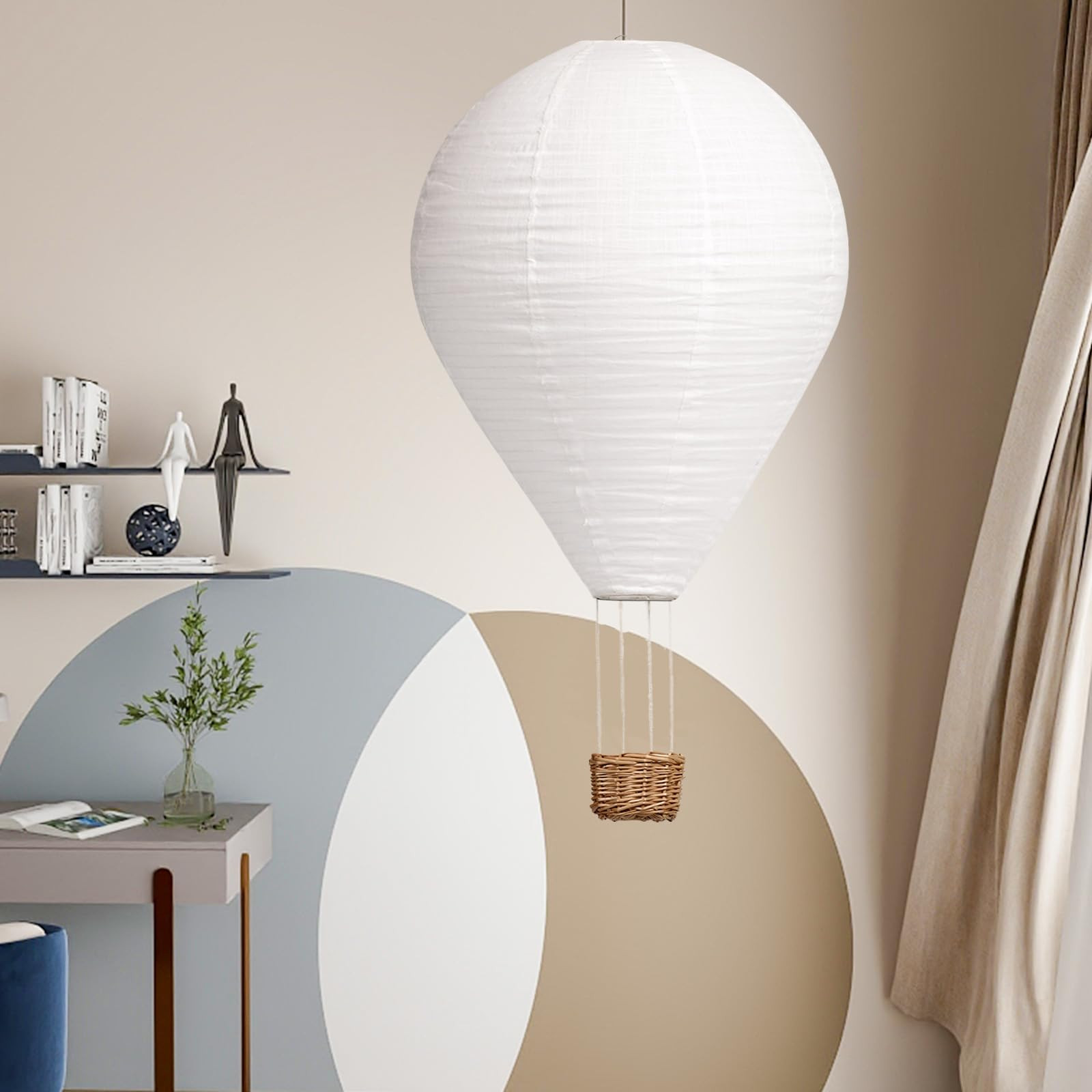 1Pack Hot air balloon decorations16inch Handmade Hot air balloon Lantern Hanging Decor Pendant Li... | Amazon (US)