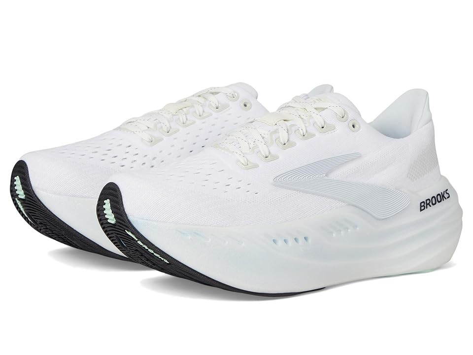 Brooks Glycerin Max Women's Running Shoes Pearlized White/Bay : 11.5 B - Medium, Textile | Zappos