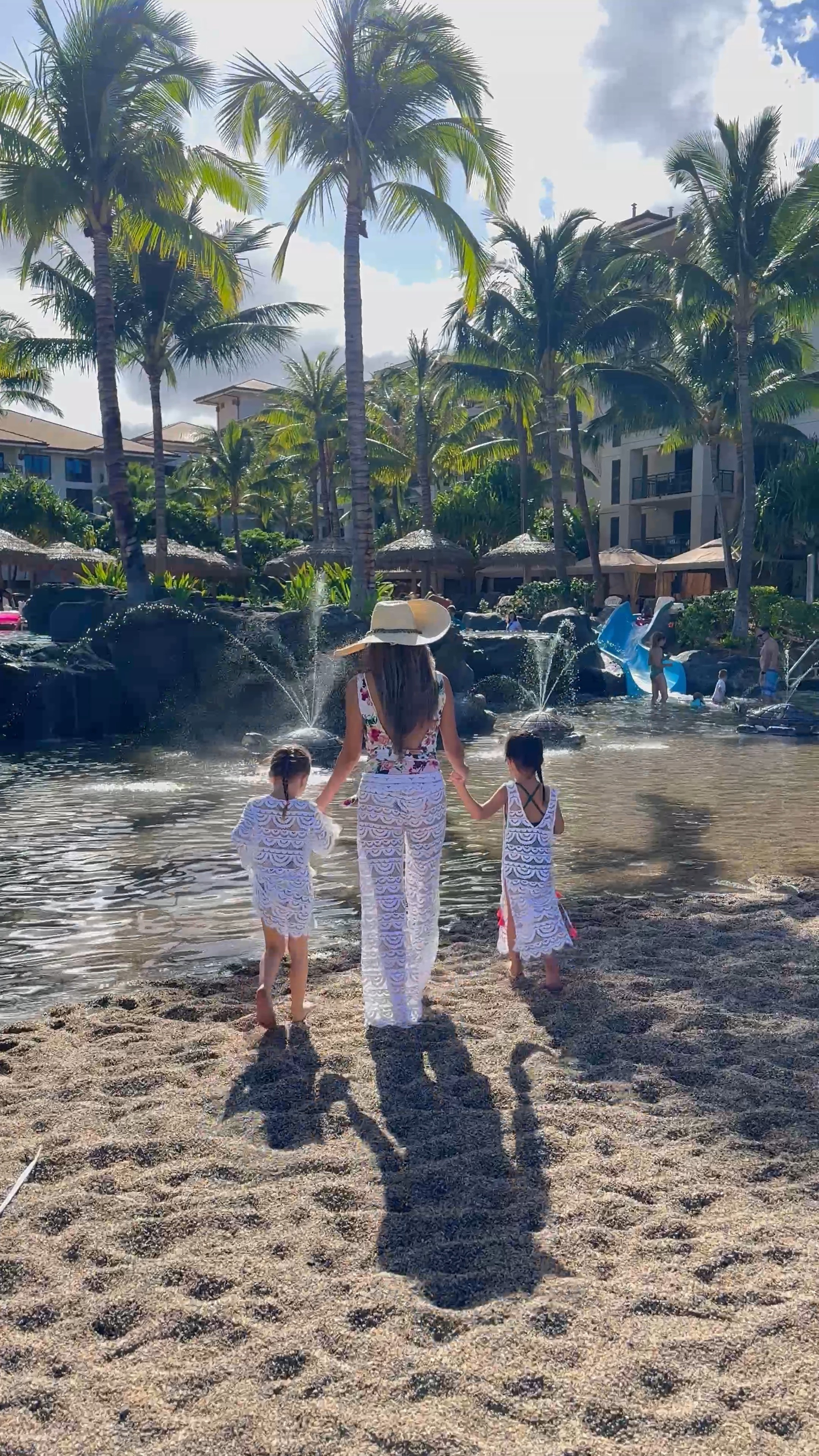 Mommy and daughter matching swimwears from PQ swim. Lace swim cover up 

#LTKtravel #LTKfamily #LTKswim