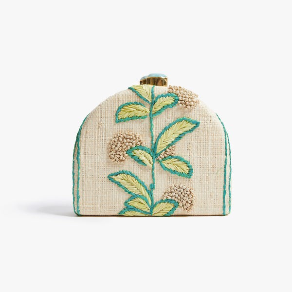 Schumacher x Pamela Munson - Hydrangea Drape Green | Pamela Munson