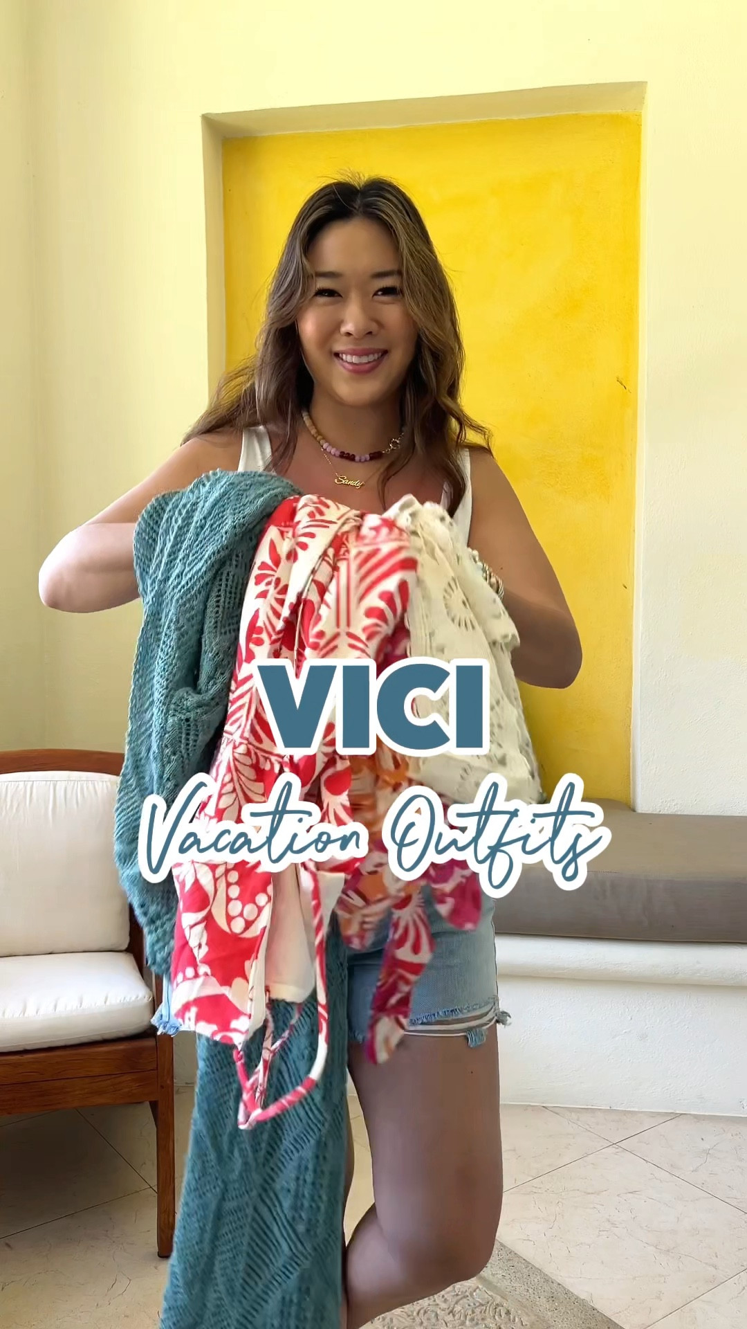 Vici Vacation Outfits!
My code is SANDY30 for 30% off!
Crochet Duster: Small
Red Dress: Medium
Crochet Top: Medium
Skirt: Medium 