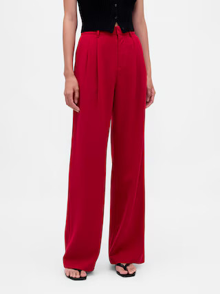 365 High Rise Pleated Trousers | Gap (US)