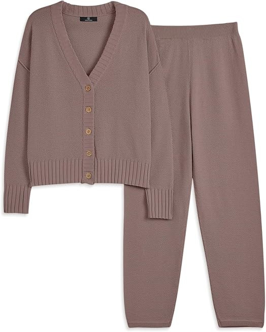Airport Travel Clothes, Fashion Loungewear, Trendy Winter Clothing, Casual Sweatsuit, Cute Comfy ... | Amazon (US)
