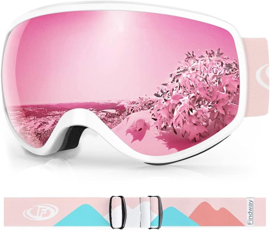 findway Kids Ski Goggles, Kids Snowboard Goggles for Boys Girls Toddler Age 3-10 | Amazon (US)