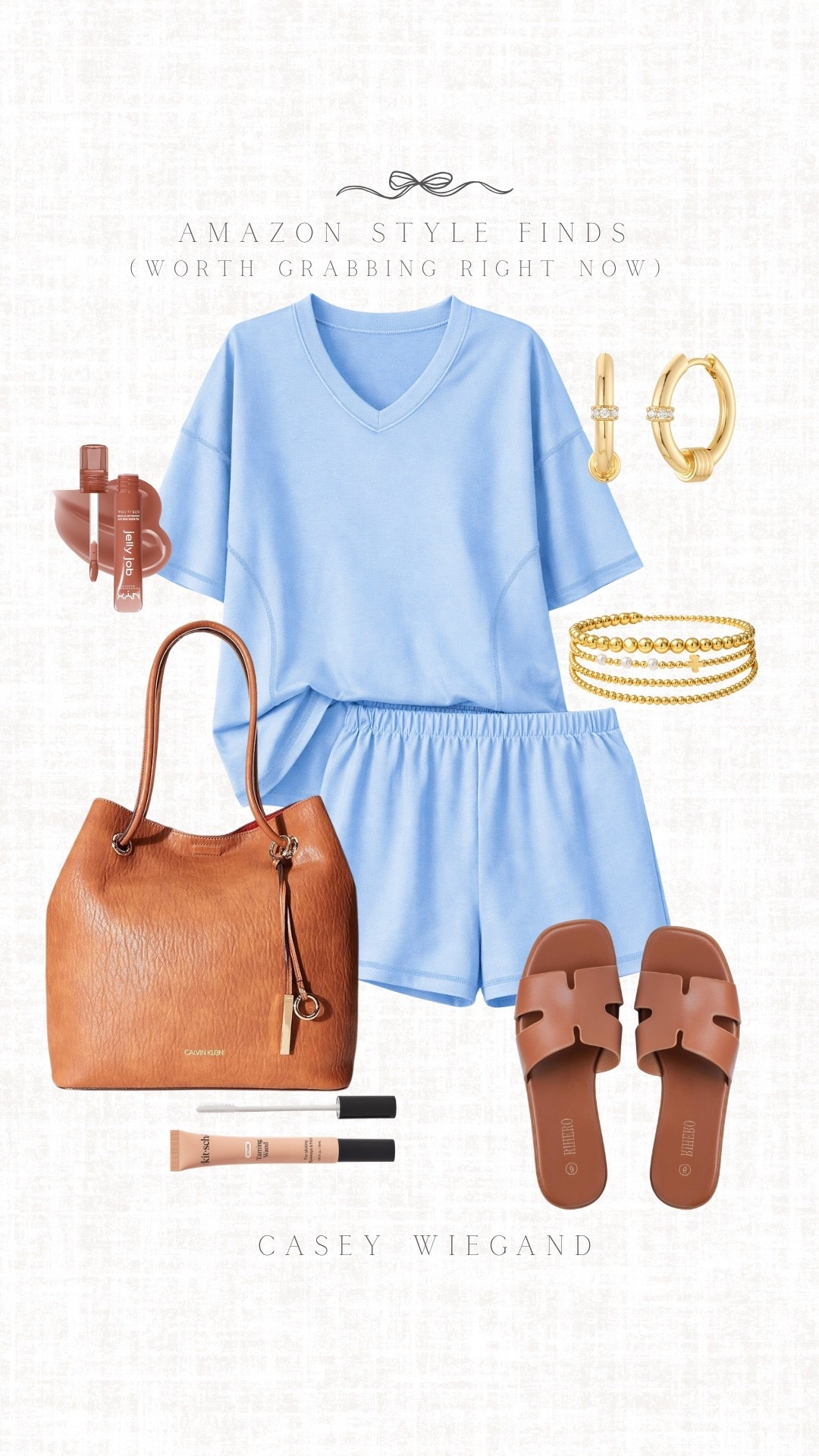 Summer vibes with these comfy lounge sets and cute accessories. Perfect for relaxing days at home. #SummerStyle

#LTKootd #LTKdayinmylife #LTKgrwm