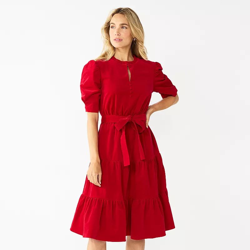 Women's DRAPER JAMES RSVP™ Short Sleeve Dress | Kohl's