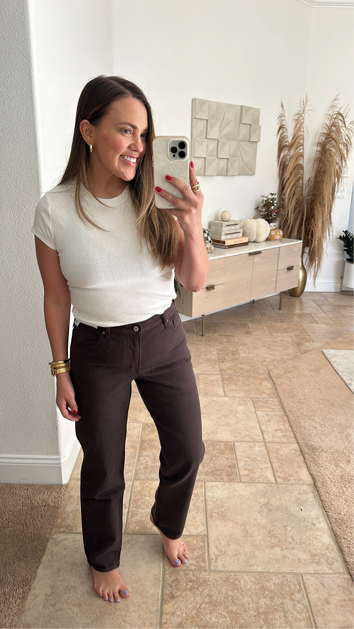 brown jeans size 29 