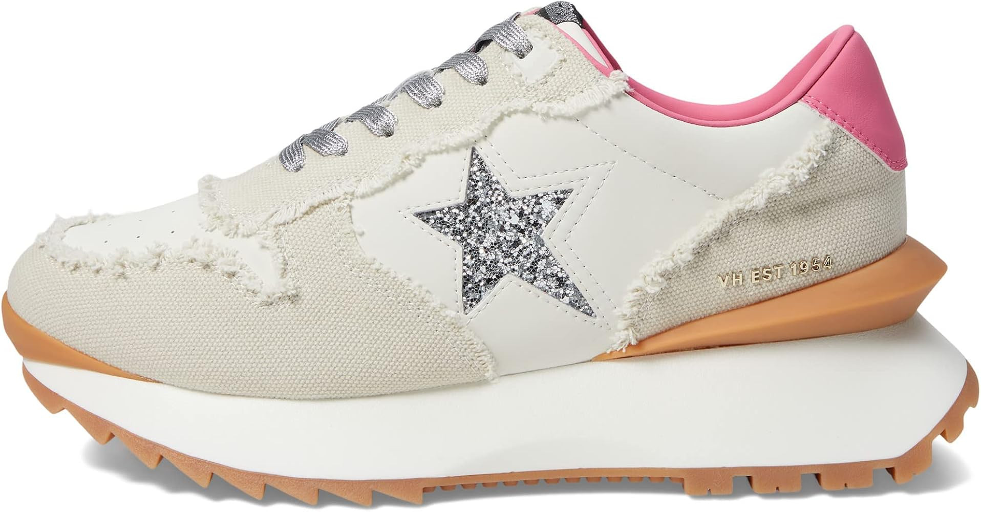 VINTAGE HAVANA Womens Major Platform Sneakers Casual Shoes Casual - White | Amazon (US)