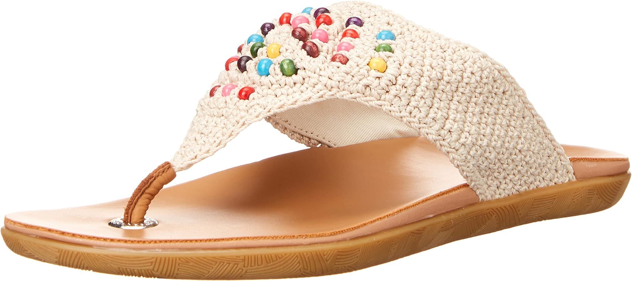 The Sak Shana Thong Sandal in Crochet, Slip On Entry | Amazon (US)