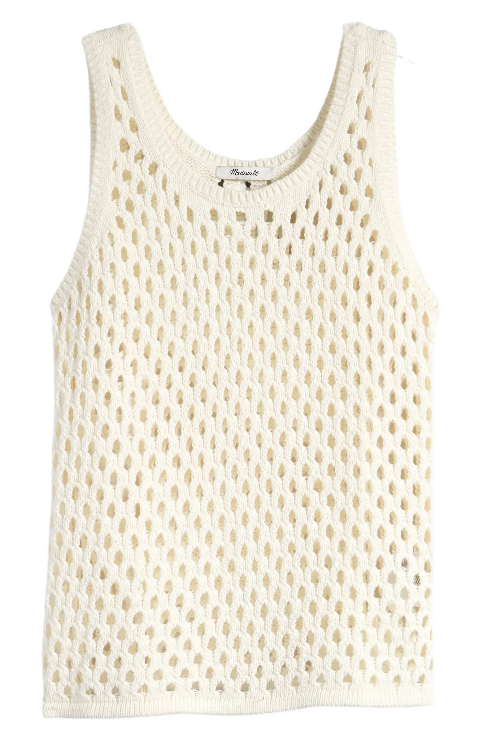 Open Stitch Sweater Tank | Nordstrom