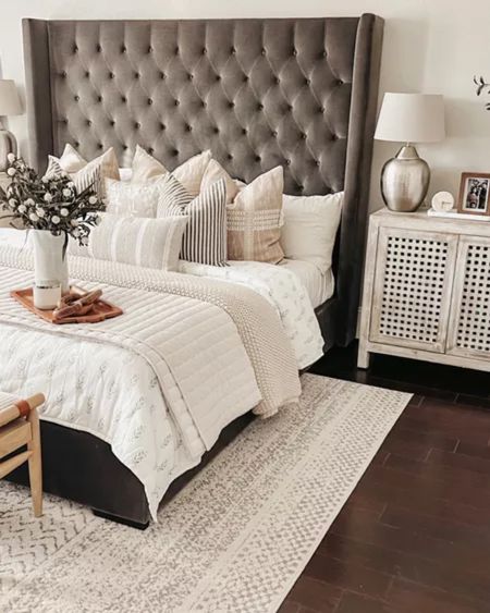 Perfect items and bedding for a spring or summer refresh on you bedroom! 

#LTKhome #LTKstyletip #LTKSeasonal
