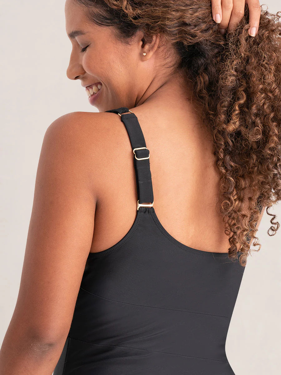 Shapermint Essentials One Shoulder Control Swimsuit | Shapermint