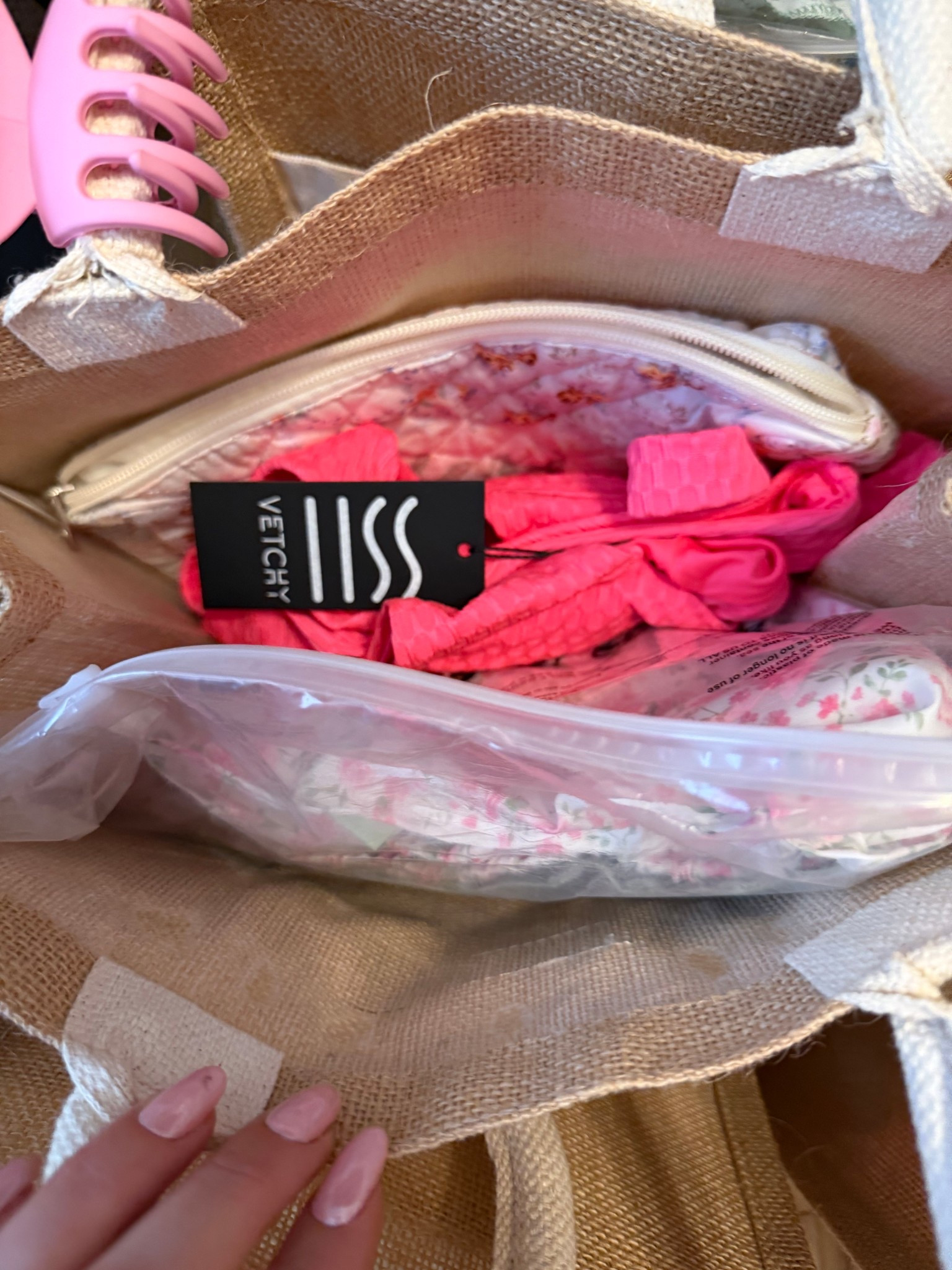 Bachelorette gift bags are ready & featuring @VETCHY 💖😍

#LTKSwim