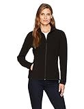 Amazon Essentials Women's Classic Fit Long-Sleeve Full-Zip Polar Soft Fleece Jacket, Black, Medium | Amazon (US)
