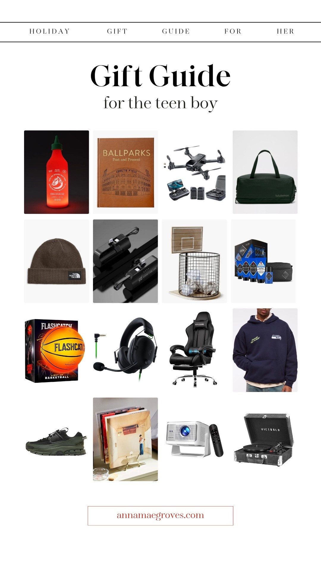 Gift guide for the teen boy! All the gifts on his list this year! 

#LTKHoliday #LTKKids #LTKGiftGuide
