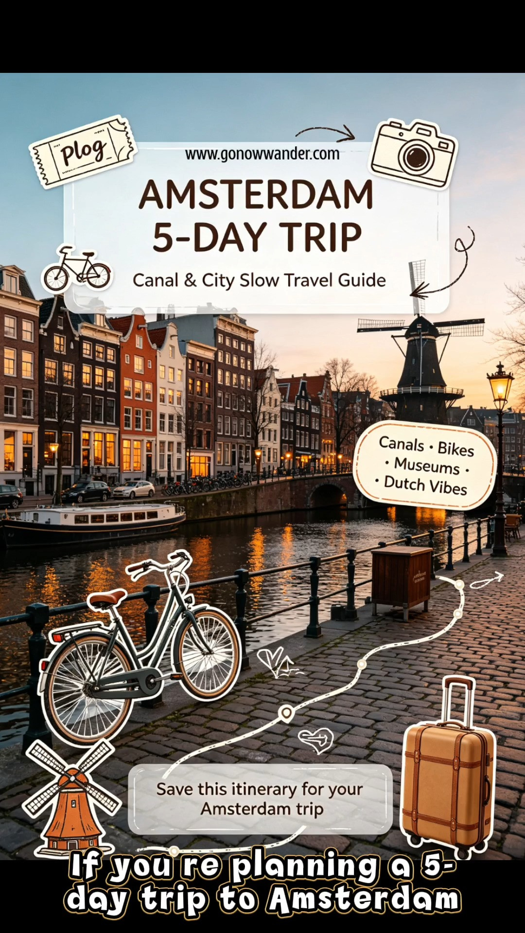 Amsterdam 5-Day Travel Guide | Canals, Museums & Dutch Slow Itinerary

#AmsterdamTravel #Amsterdam5Days #NetherlandsTravel #EuropeanCityBreak #DutchTravel #TravelGuide 

 #LTKTravel