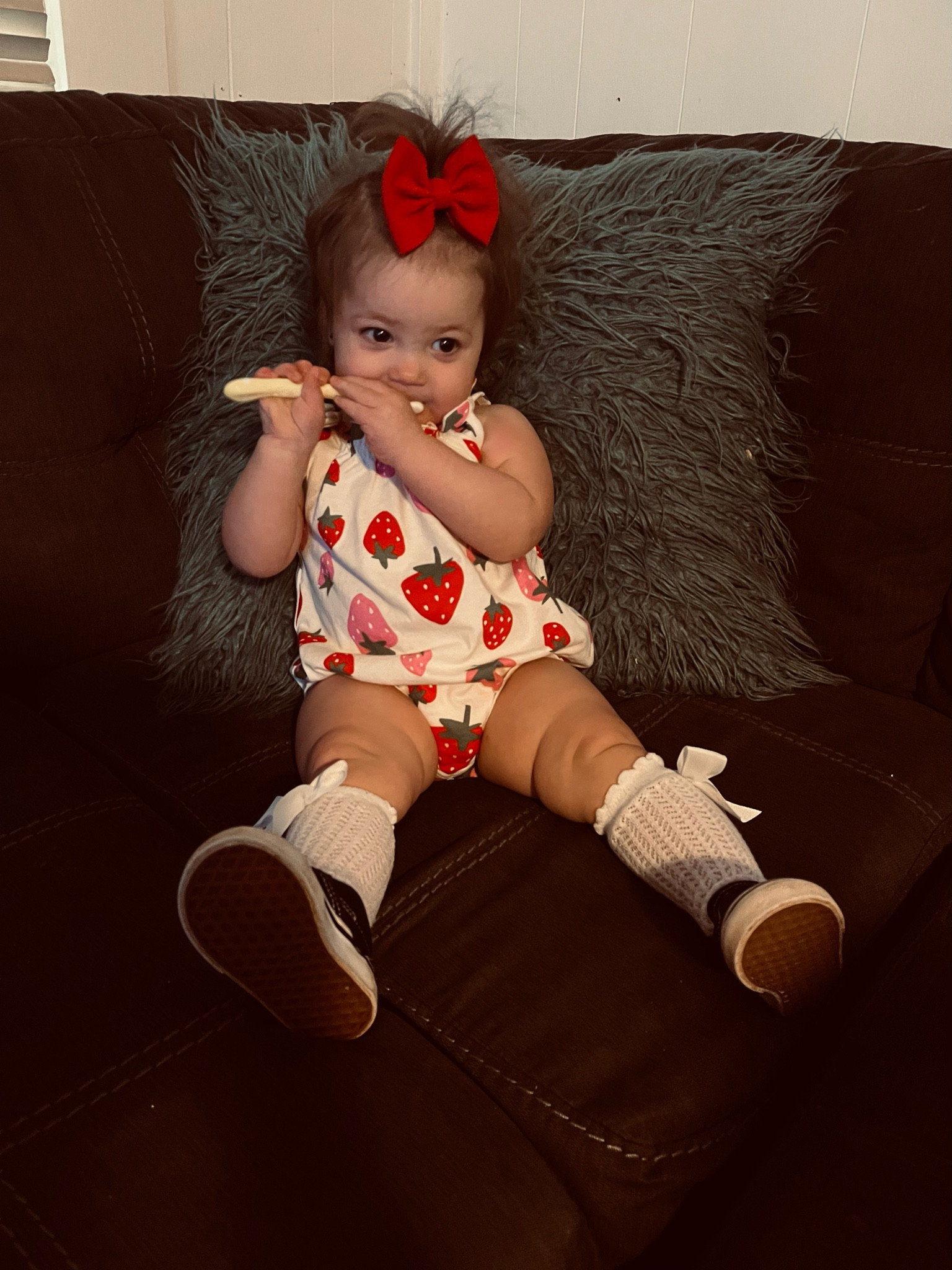 Sassy girl this morning 🎀

#LTKbaby #LTKkids