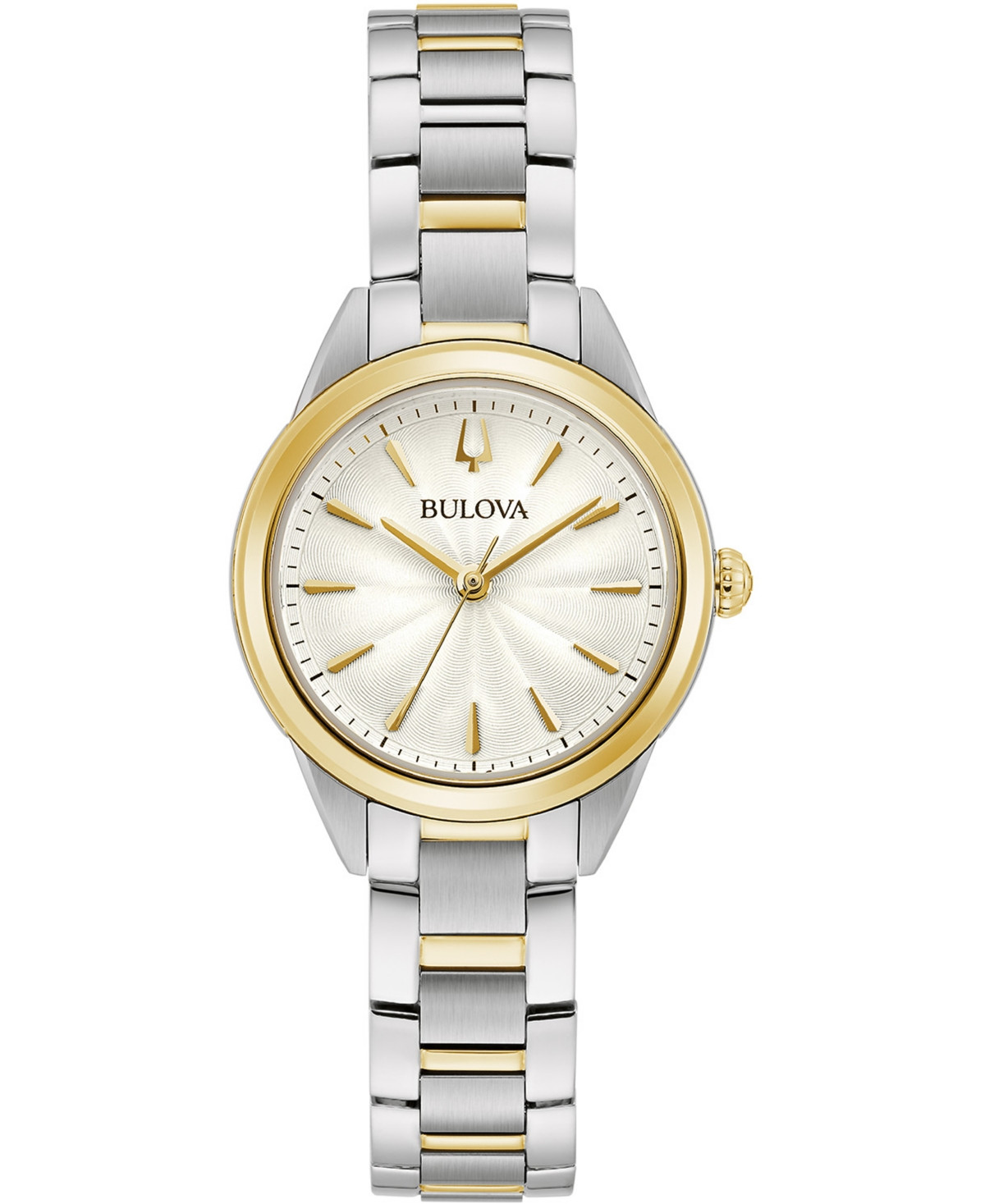 Bulova Women's Sutton Two-Tone Stainless Steel Bracelet Watch 28mm - Two Tone | Macy's