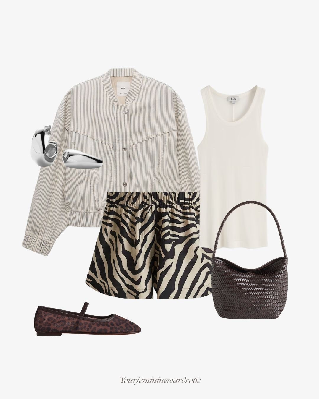 Simple and chic summer look 🌿