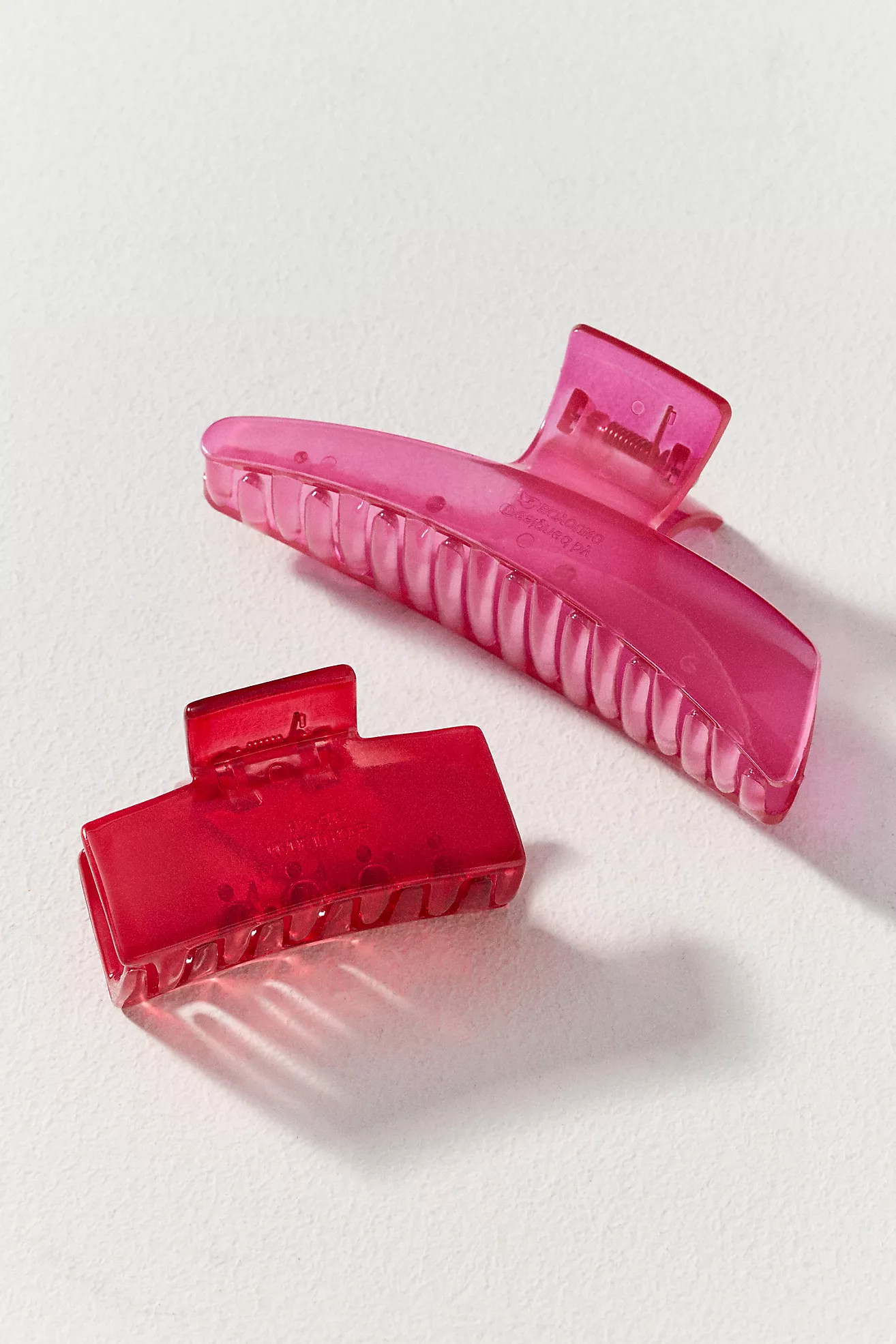 By Anthropologie Jelly Claw Clips, Set of 2 | Anthropologie (US)