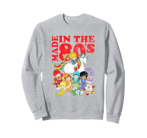 Rainbow Brite Made In The 80's Distressed Group Shot Sweatshirt | Amazon (US)