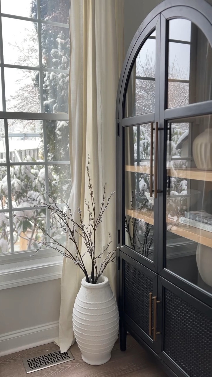 Home decor, modern organic, accent chair, cabinet, neutral home, pillow, shelf decor

#LTKhome #LTKVideo #LTKstyletip