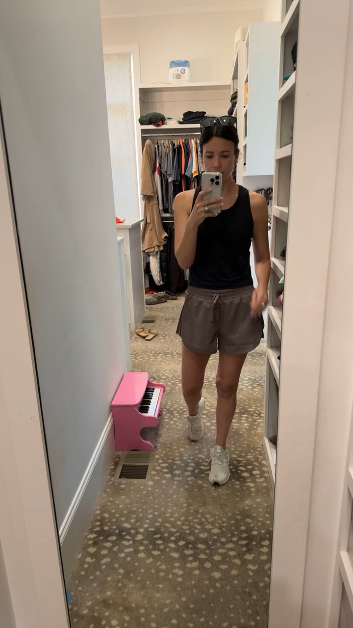 Cute shorts, but not for an intense workout 😅 I’ve linked them and also some of my other favorites!

#LTKfindsunder50 #LTKstyletip #LTKfitness