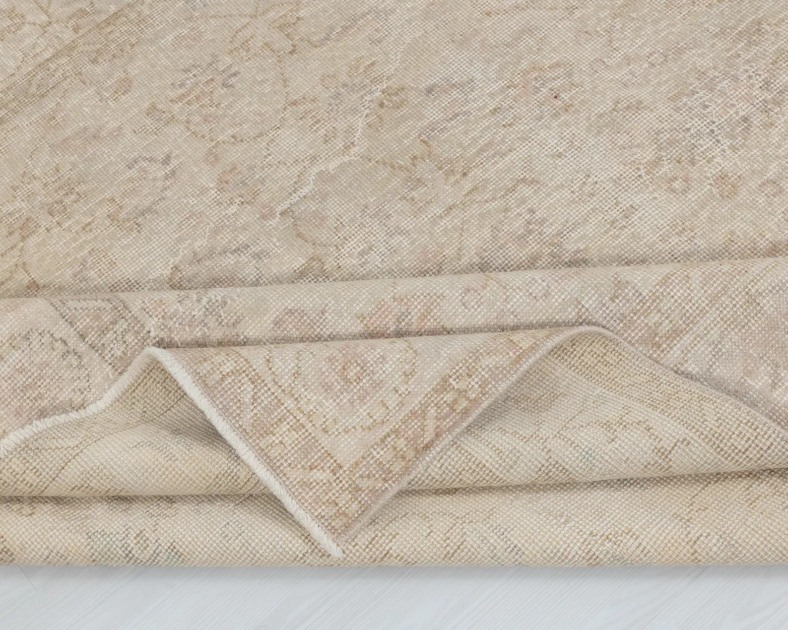 Vintage Turkish Rug 5x9 | Distressed Oushak | Neutral Area Rug - Etsy | Etsy (US)