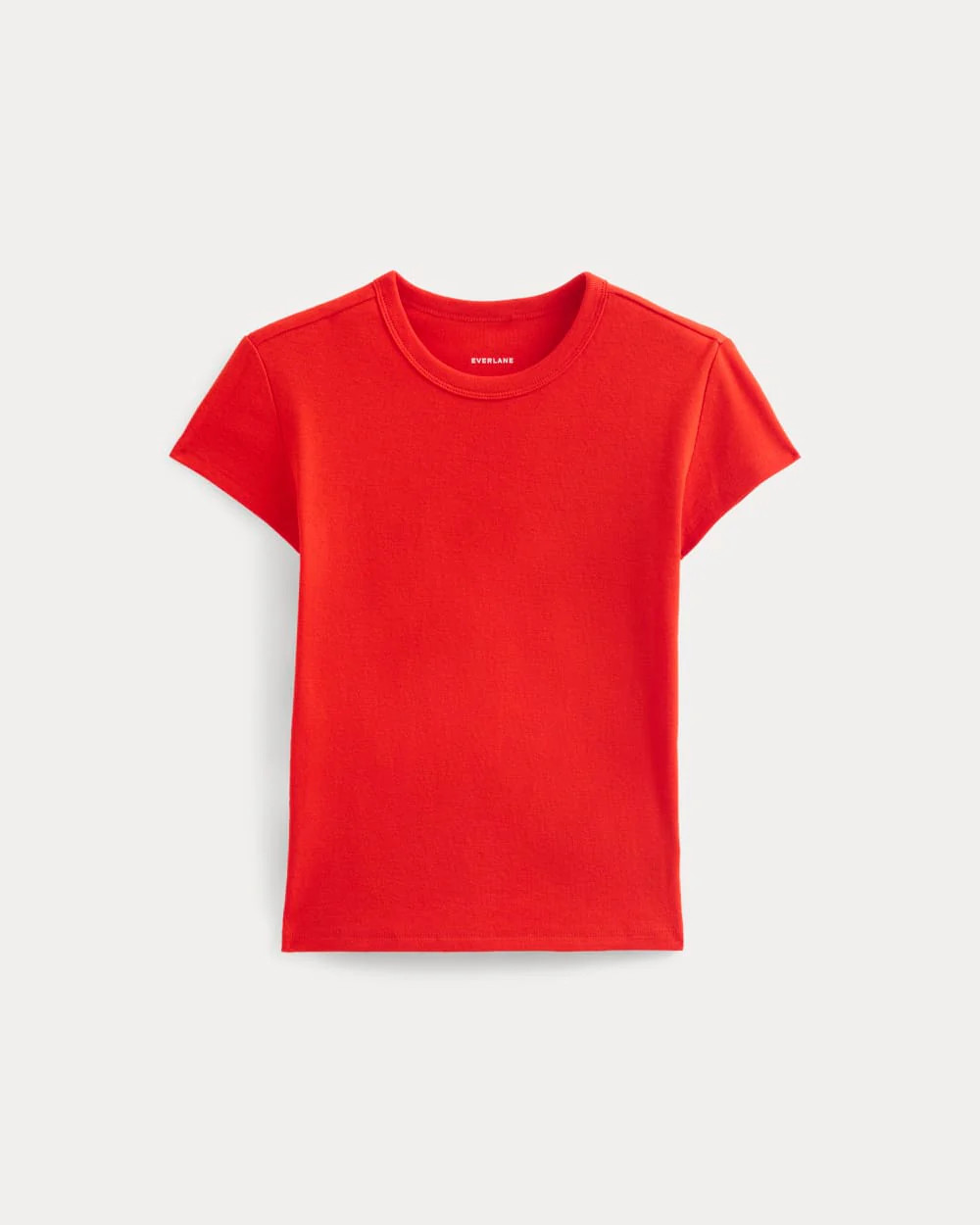 RetroSoft Cotton Crew | Fiery Red | Everlane
