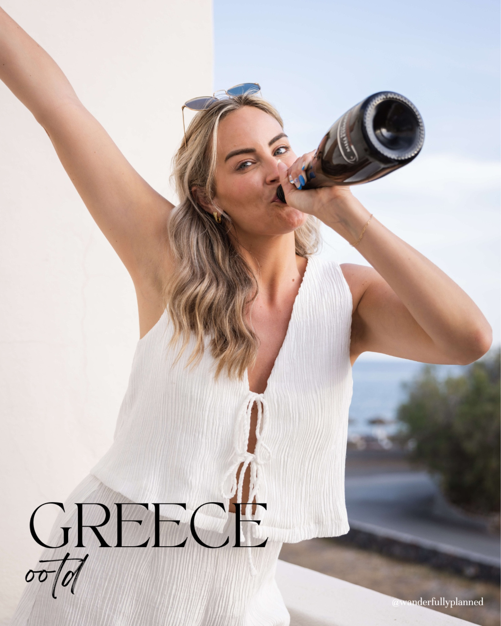 What I wore in Greece 💙 

#LTKfindsunder100