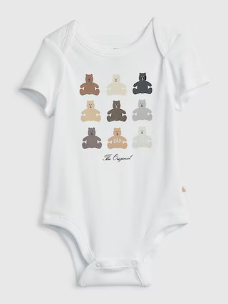 Baby 100% Organic Cotton Brannan Bear Graphic Bodysuit | Gap (US)