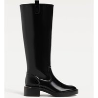 Stradivarius Flat equestrian-style boots BLACK 2 | Stradivarius (UK)