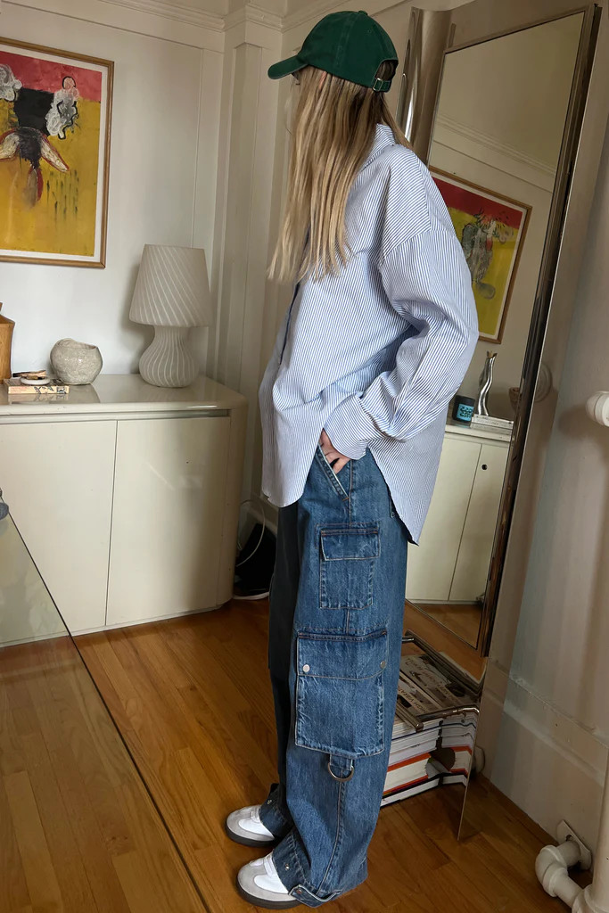 OAK 02 RELAXED FIT STRAIGHT LEG CARGO JEAN | OAK + FORT