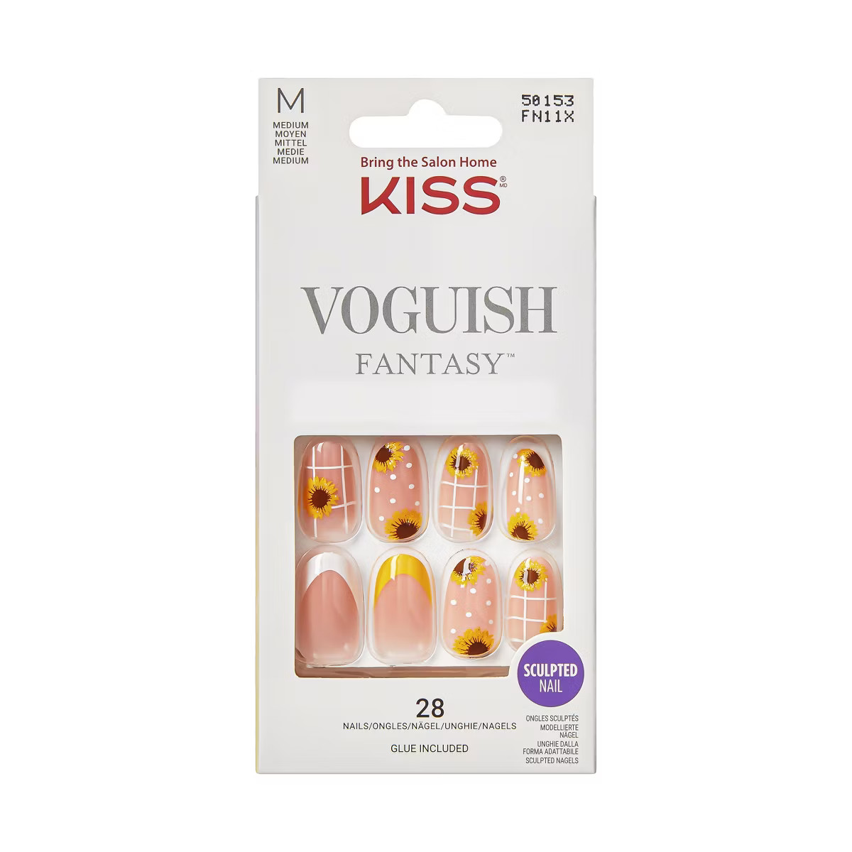KISS Products Gel Fantasy Fake Nails - Touch - 31ct | Target