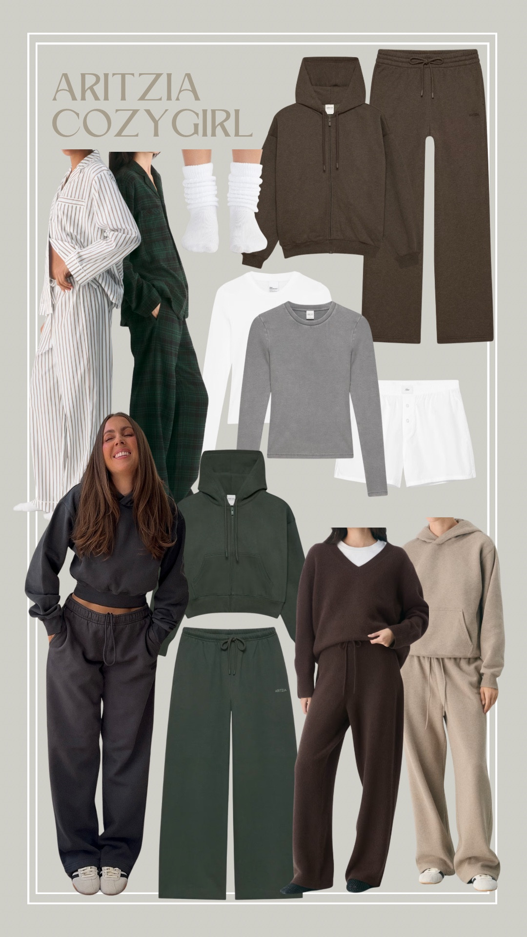 Cozy girl 🤍 everything 20% off at @aritzia #aritziapartner

Clientele, lounge outfits, sweatshirts, sweatpants, sweatsets, pajamas, pj sets, basic tees

#LTKCyberWeek #LTKGiftGuide #LTKmorningroutine