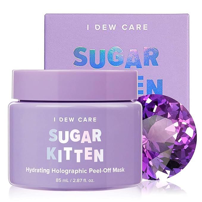 I DEW CARE Sugar Kitten Peel-off Mask | Hydrating Face Mask with Hyaluronic Acid to Illuminate an... | Amazon (US)