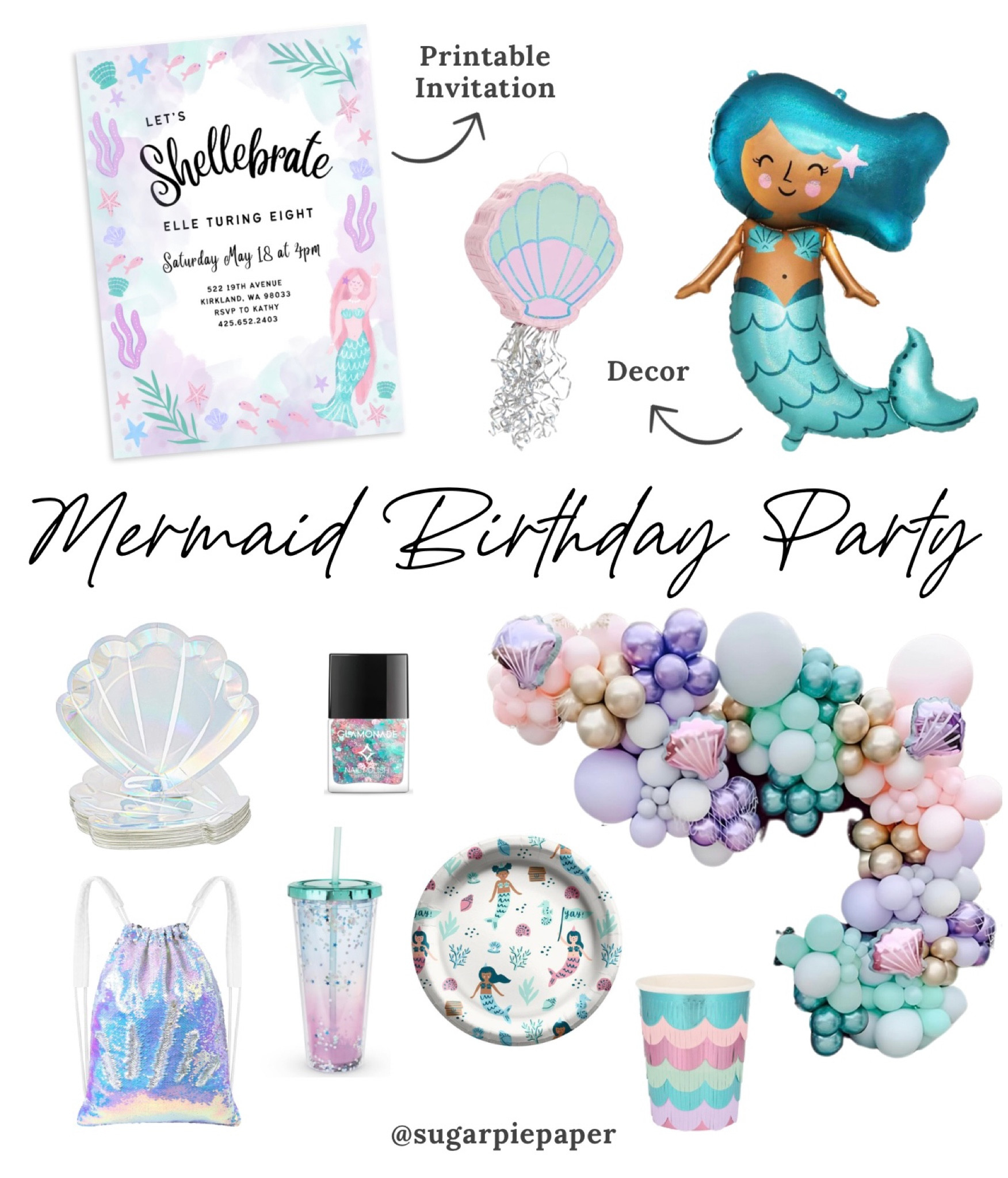 Mermaid Birthday Party for Girls

#LTKkids #LTKparties #LTKfamily