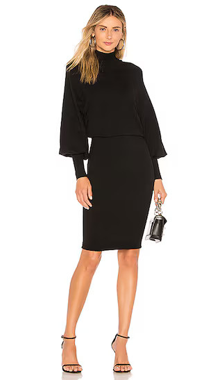 The Jen Sweater Dress in Black | Revolve Clothing (Global)