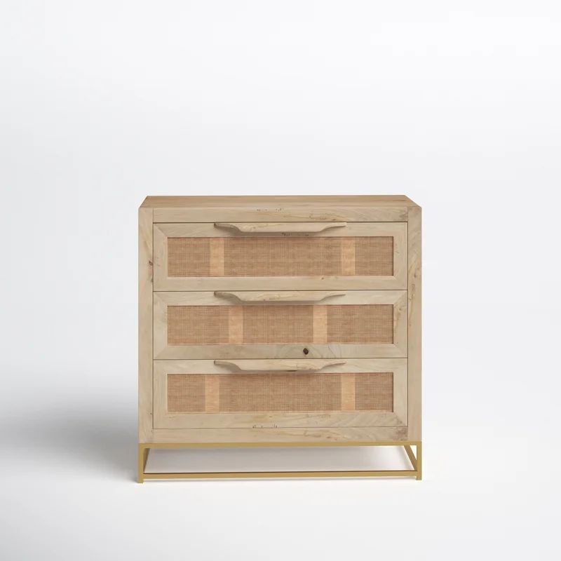 Leanne 3 - Drawer Dresser | Wayfair North America