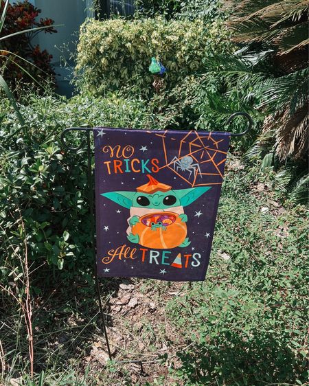 It’s October, which is officially spooky season, which means it’s finally time to break out the Baby Yoda Halloween garden flag! 💚✨👻🎃🌿

#LTKSeasonal #LTKHalloween #LTKhome