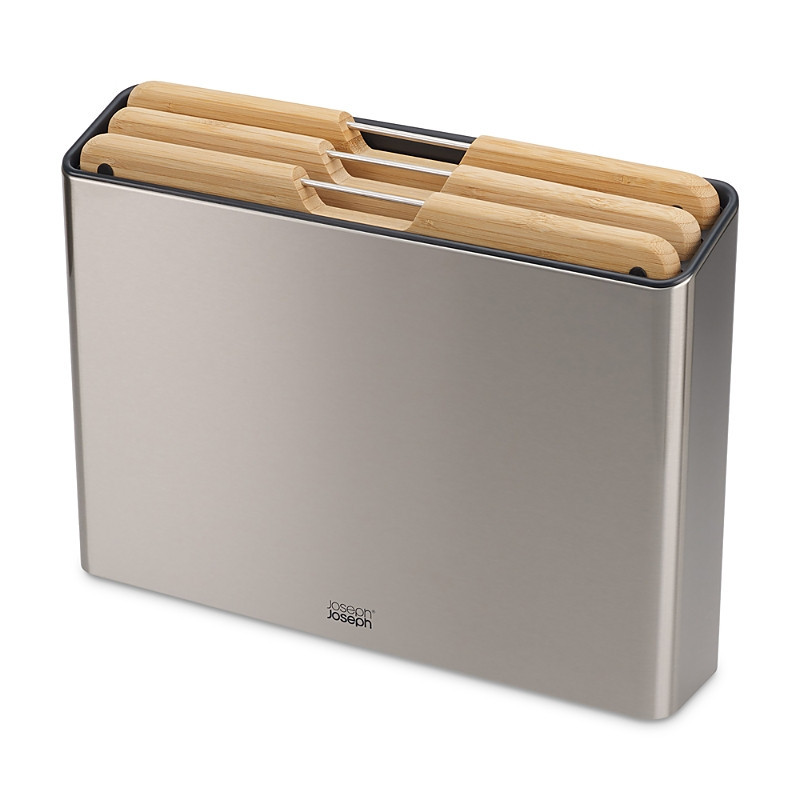 Joseph Joseph Folio Steel 3 Piece Bamboo Cutting Board Set | Bloomingdale's (US)