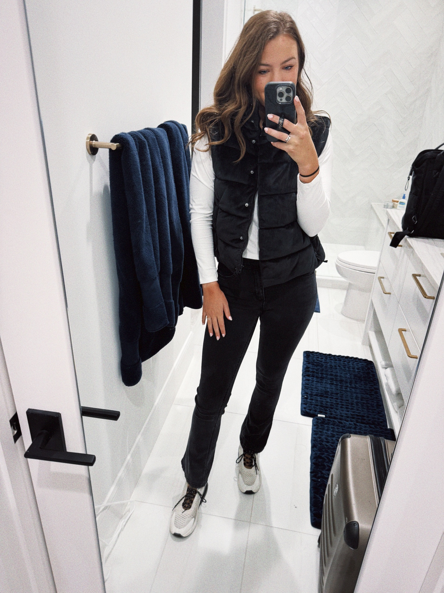 Winter outfit!!!! 🤍 cutest vest that’s under $30 ! 

#LTKStyleTip #LTKHoliday #LTKFindsUnder50