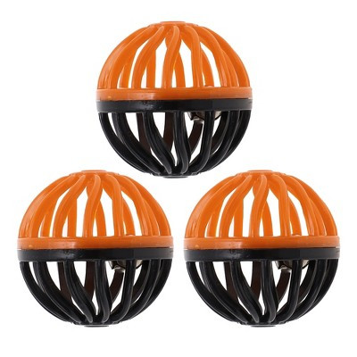 Unique Bargains Halloween Christmas Ball Shape Cat Teaser Toys Black Orange 3 Pcs | Target