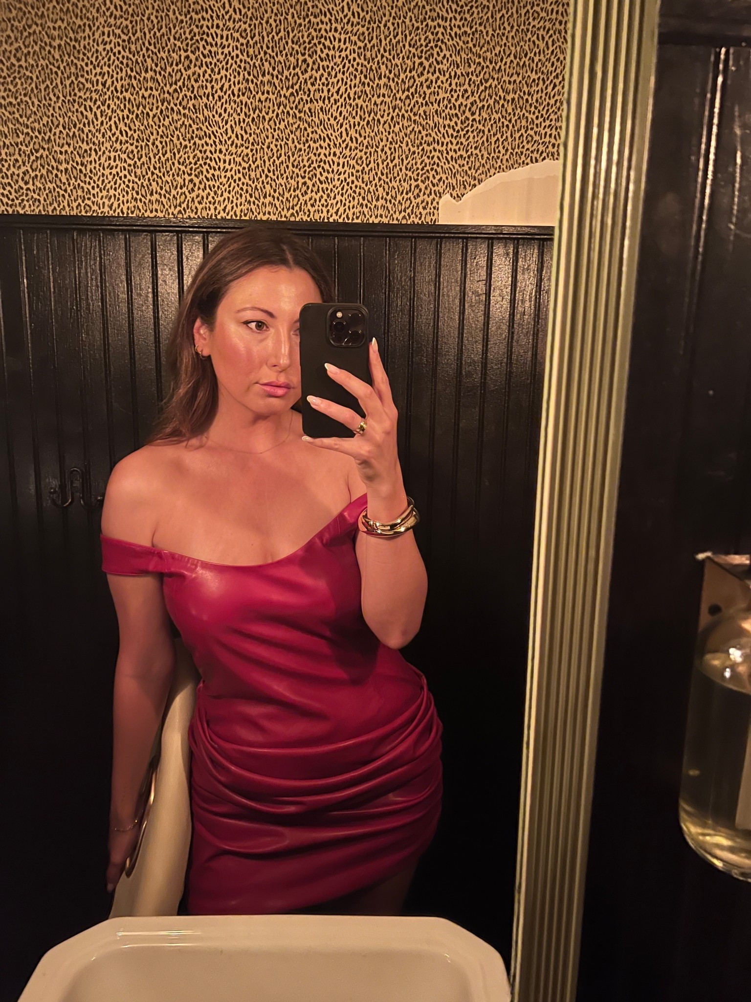 Revolve Lamarque Red Leather Dress - Going Out / Sexy Mini Dress / Wedding Guest

#LTKWedding #LTKParties